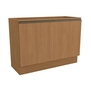 Módulo Cozinha Kappesberg Maxxi Balcão G745 c/ 2 Portas s/ Tampo 120cm Canela-Kappesberg