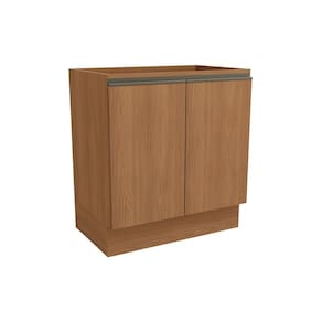 Módulo Cozinha Kappesberg Maxxi Balcão G744 c/ 2 Portas s/ Tampo 80cm Canela-Kappesberg