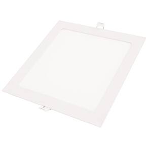 Plafon Led Tramontina Quadrado De Embutir Slim 18 W Bivolt 6500 K Luz Branca