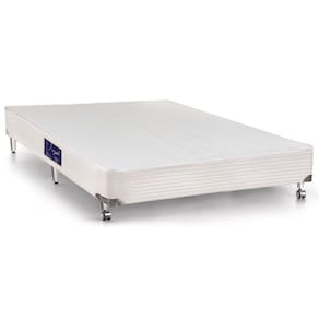 Cama Box Base Viúva Gold Star Vitagel White (128x188x27) - Castor