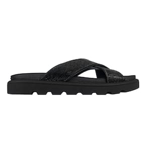 Sandália Papete Vizzano Flat Form Tiras Cruzadas