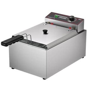 Fritador Industrial Elétrico FRCE5 Metalcubas 220V 5 Litros Com Tampa 27x41 cm - 15050G(20268)