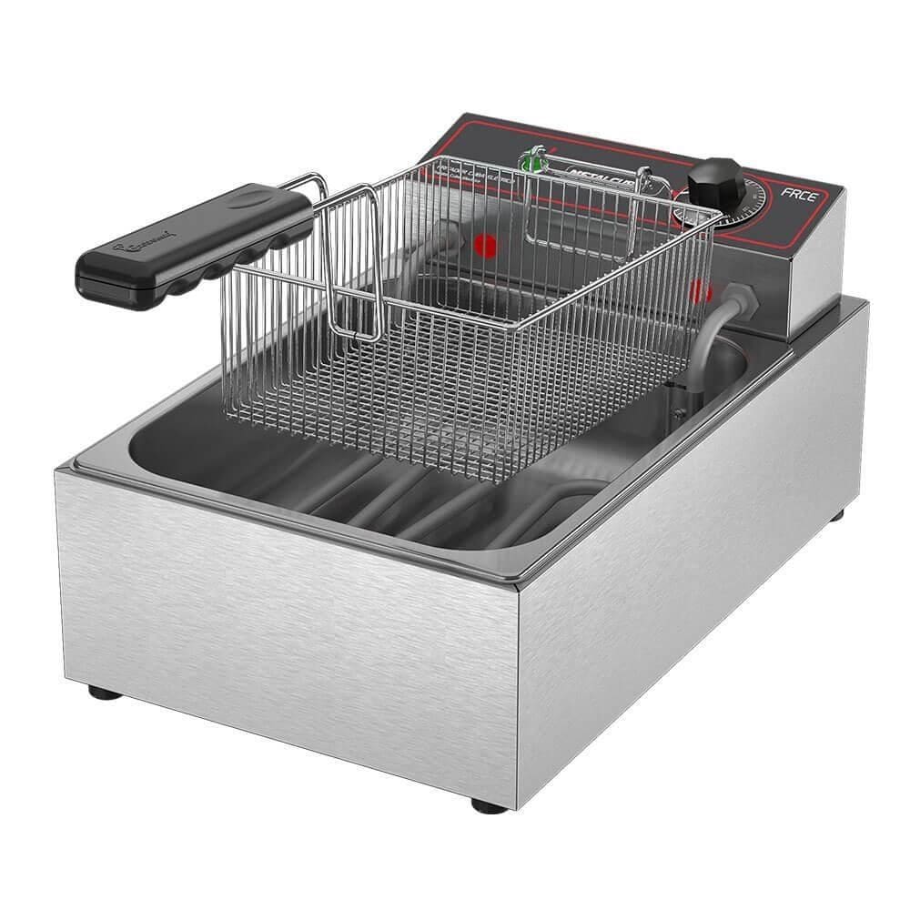 Fritador Industrial Elétrico FRCE3 Metalcubas 220V 3 Litros 28,5x41,5 cm - 10053G(17748)