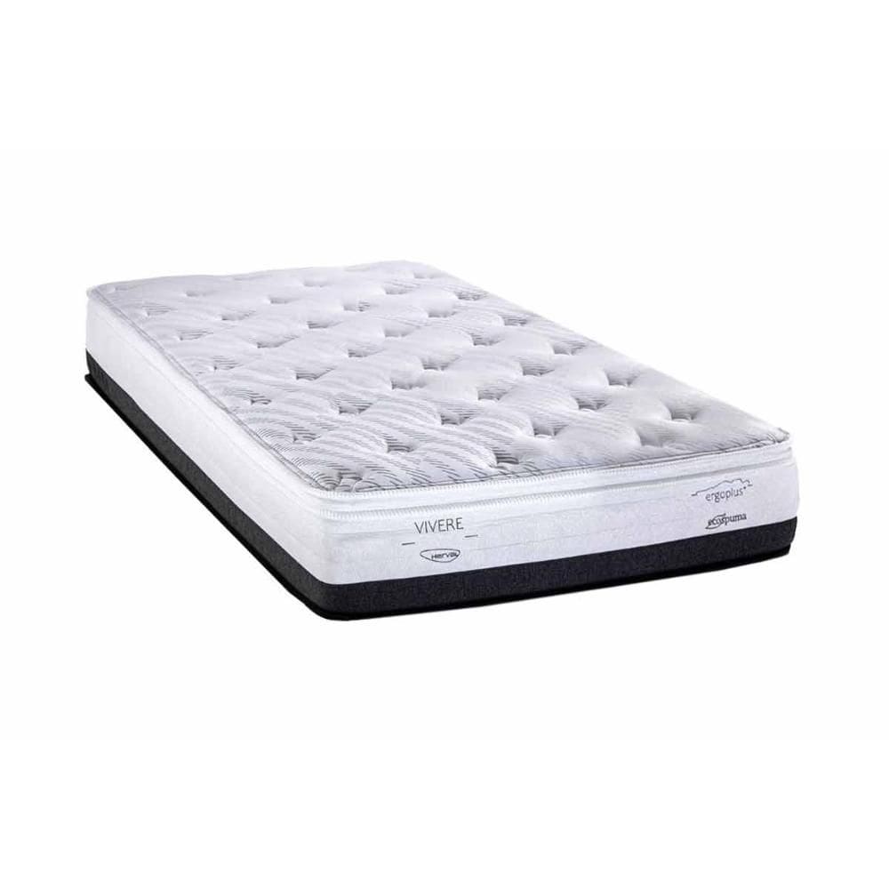 Colchão Solteiro Espuma Compact AG 65 / Georgetown C1620 Ergoplus Malha Pillow Top (88x188x25) - Herval