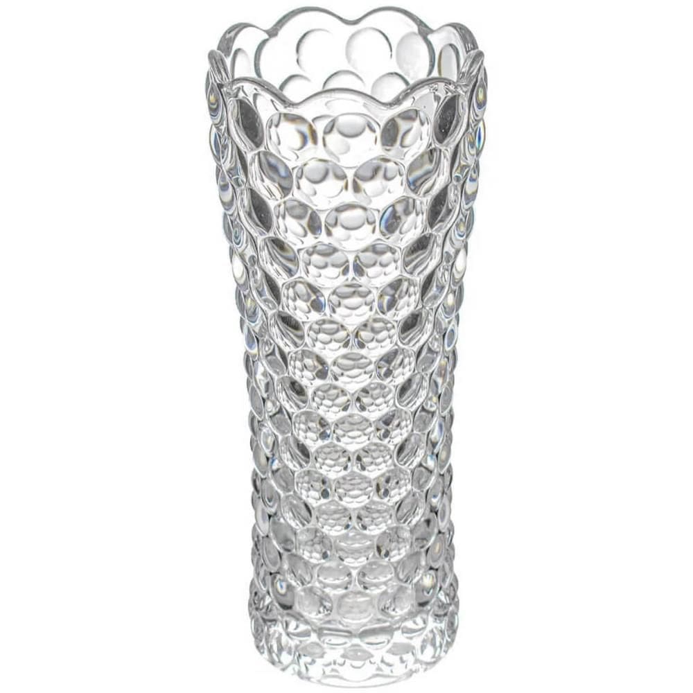 Vaso Bubble de Vidro 7x17cm para Flor Planta Decorativo Lyor Redondo Incolor