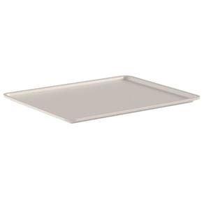 Tampa para Cesto Flow de 8,2L 12L ou 16L Bege 34x27x1,3cm Tampa para Caixa Organizadora Ou