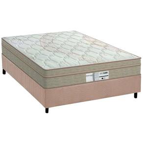 Conjunto Box Casal: Colchão Molas Probel Prolastic Born + Base CRC Suede Clean (138x188)