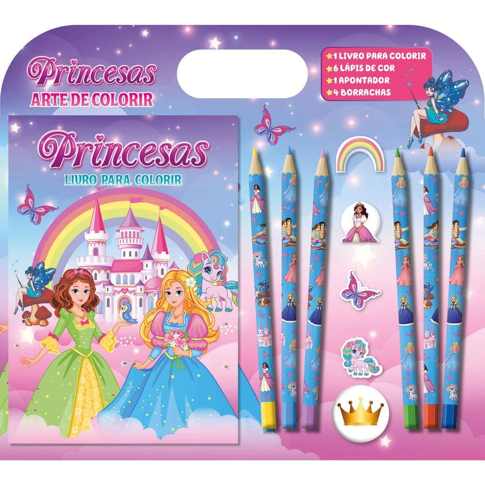 Princesas Arte de Colorir