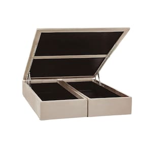 Cama Box Baú King Universal Suede Clean (193x203x39) - Ortobom