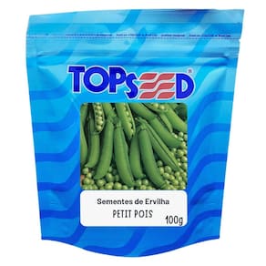 Sementes de Ervilha Petit Pois (100g) TOPSEED
