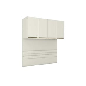 Módulo de Quarto Casal Armário Ponte Aéreo MC11 Seletto c/ 4 Portas Areia - Henn