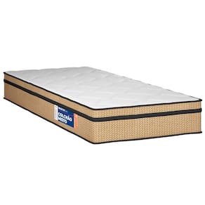 Colchão Solteiro Espuma D45 / Anatômico Selectus Euro Pillow (88x188x24) - Plumatex