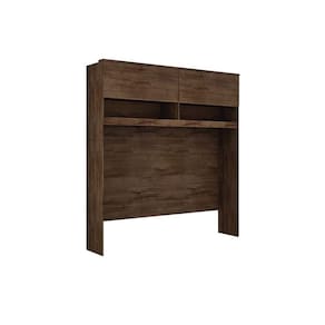 Armário Ponte Modulado Aéreo Casal c/ 2 Portas Gold Bari Canela - Novo Horizonte