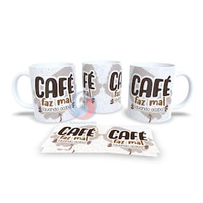 Caneca Cerâmica Personalizada Café - Modelo 785067