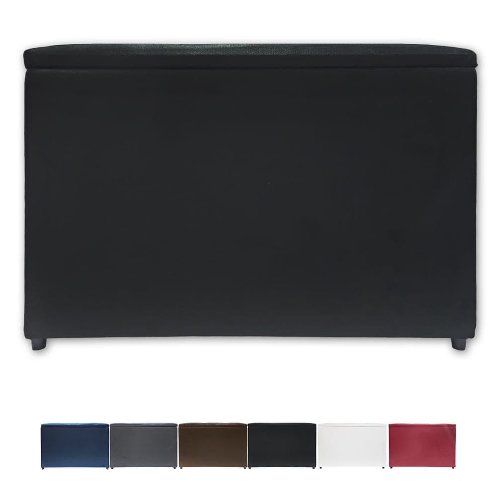 Puff Baú Banqueta Retangular Organizar e Decorar Suede 60cm