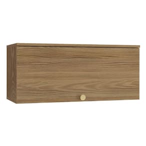 Armário de Geladeira p/ Cozinha Botanic M637 c/ 1 Porta Basculante 80cm Nogueira - Kappesberg