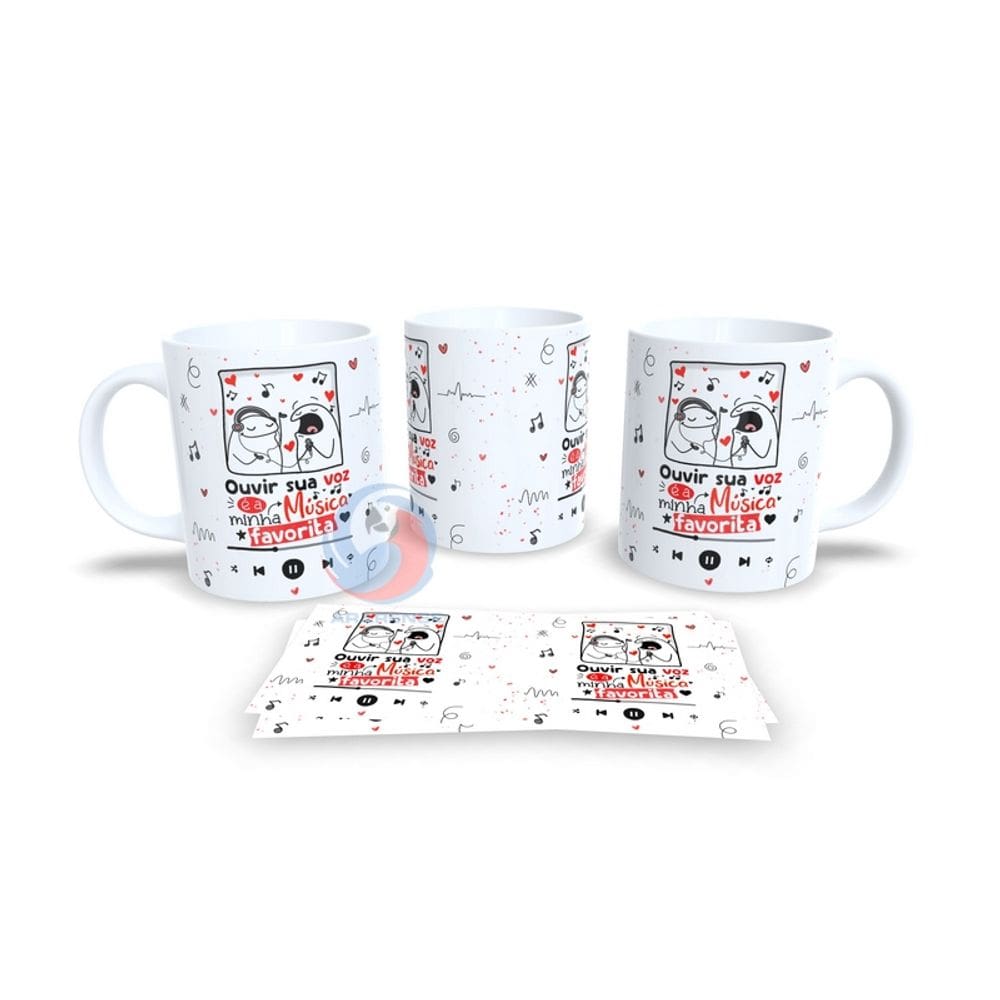 Caneca Cerâmica Personalizada Dia dos Namorados / Casal - Modelo 785084