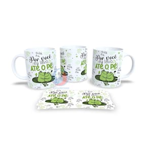 Caneca Cerâmica Personalizada Dia dos Namorados / Casal - Modelo 785102