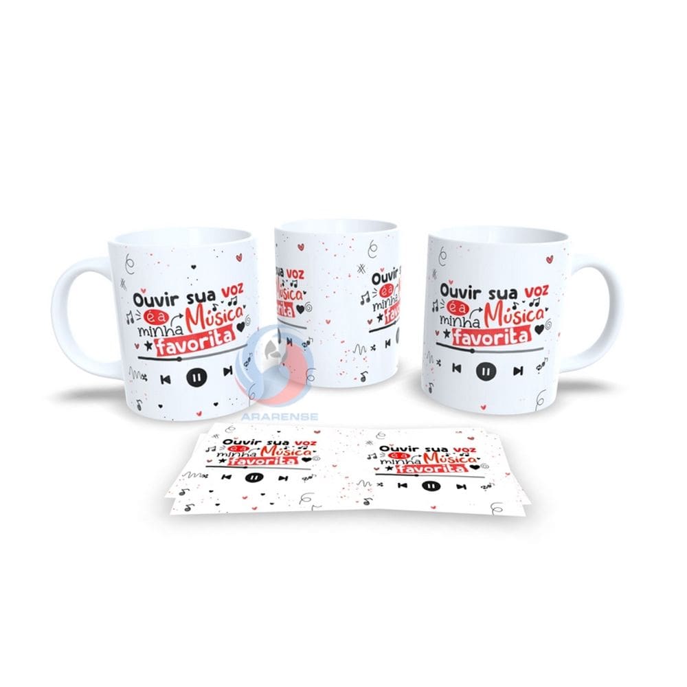 Caneca Cerâmica Personalizada Dia dos Namorados / Casal - Modelo 785085