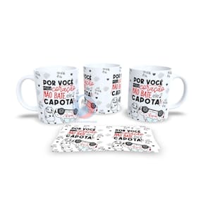 Caneca Cerâmica Personalizada Dia dos Namorados / Casal - Modelo 785109