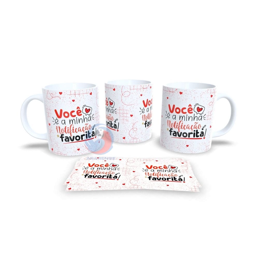 Caneca Cerâmica Personalizada Dia dos Namorados / Casal - Modelo 785081