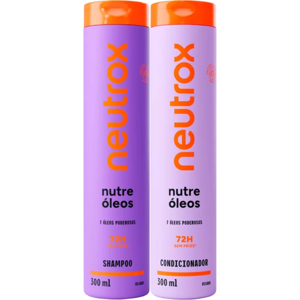 Shampoo e Condicionador Neutrox Nutre Óleos