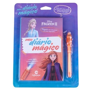 Diário Mágico com Caneta Mágica Frozen Culturama