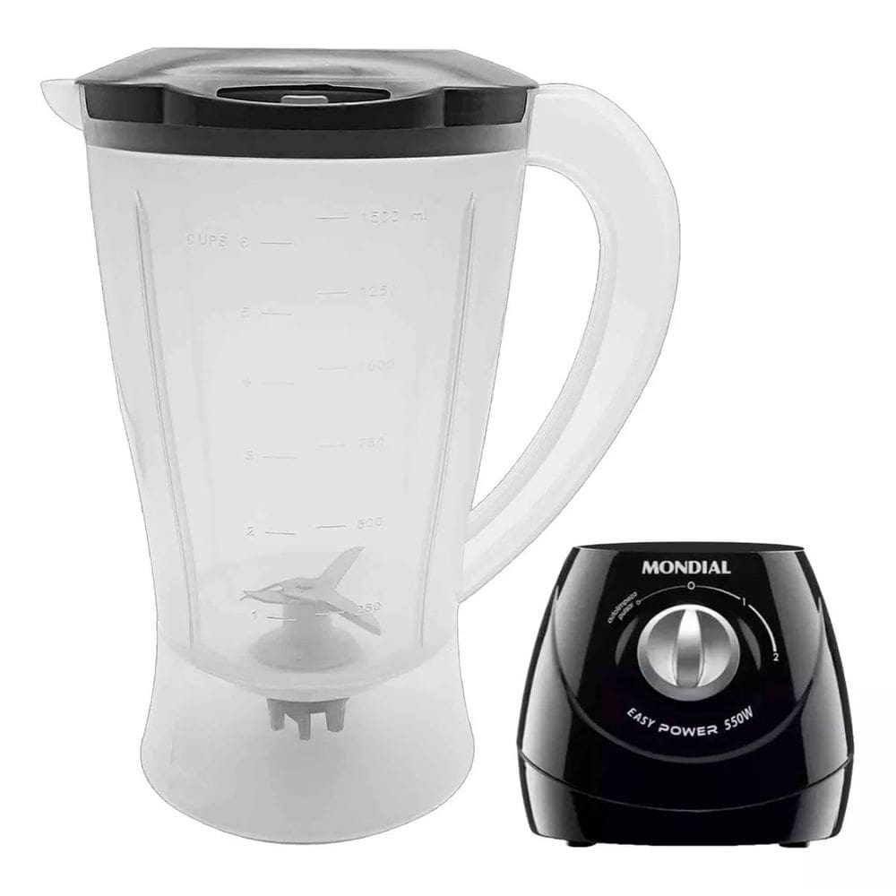 Copo De Liquidificador Jarra Mondial Easy Power L 550w Forte
