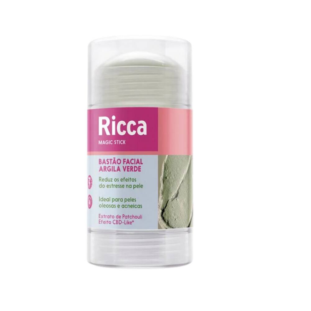 Bastão Facial Argila Verde Ricca 30g