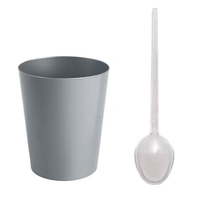 Kit Luxo 100 uni Copo Para Brigadeiro 25ML + 100 Colheres