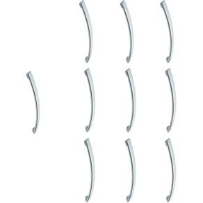 Puxador para Carrinhos Clínicos Tamanho Furação 128mm 10 Pçs