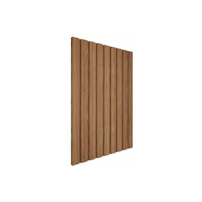 Complemento Multiuso de Banheiro Painel Ripado 80cm Freijo - MGM
