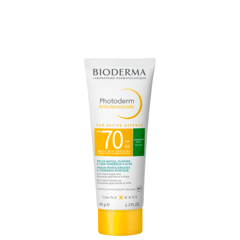 Bioderma Photoderm Antioleosidade FPS 70 - Protetor Solar Facial 40g
