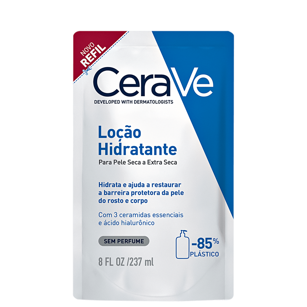 CeraVe Rosto & Corpo Refil - Loção Hidratante 237ml
