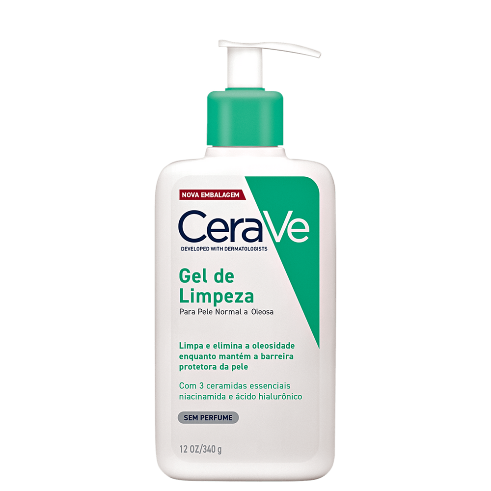 CeraVe - Gel de Limpeza Facial 340g