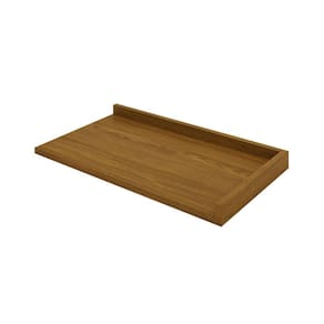 Tampo p/ Balcão Cozinha Gabinete Canto Reto Requinte 94x54cm Nature - Henn