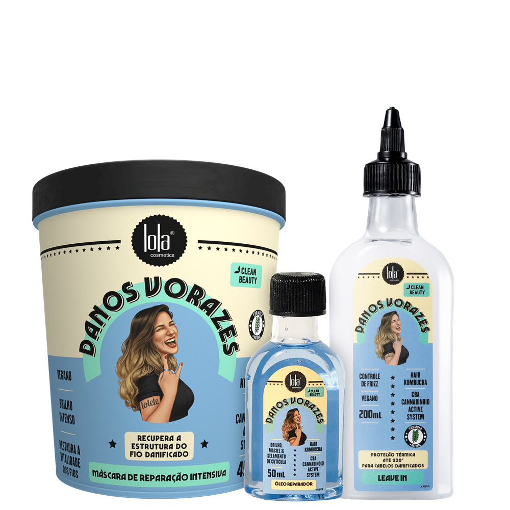 Kit Lola Cosmetics Danos Vorazes Tree (3 Produtos)