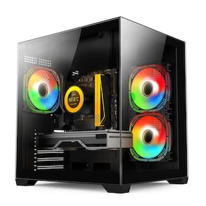 PC Gamer Skill Aquarium, AMD Ryzen 7 5700G, 16GB 3200MHz, Geforce RTX 3050 8GB, SSD 512GB M.2, Fonte 600W 80 Plus, Preto SKA021