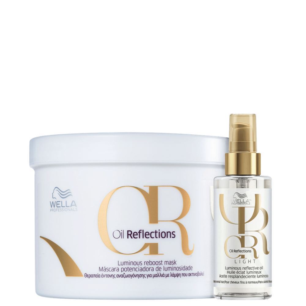 Kit Wella Professionals Oil Reflections Mask Light Duo (2 Produtos)