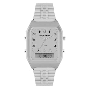 Relógio Mormaii Feminino Vintage Prata - MOPC21JALF/7K
