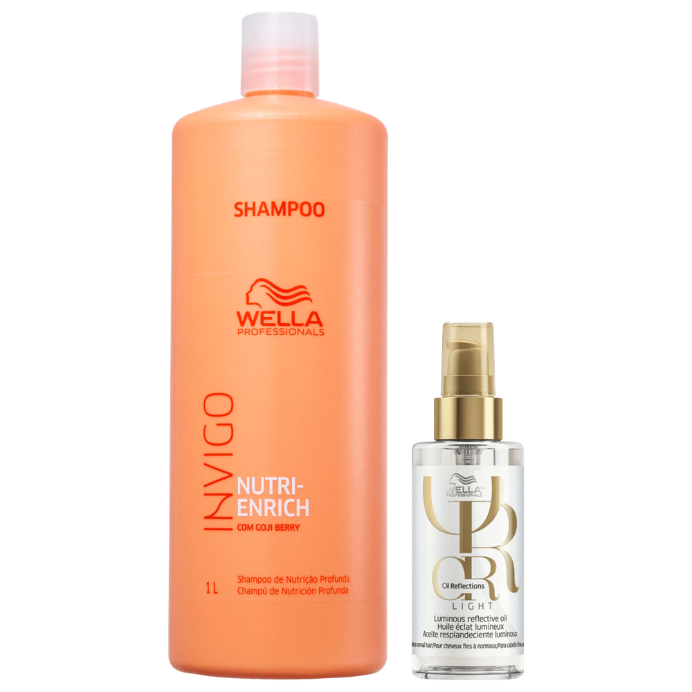 Kit Wella Professionals Light Nutrição dos Fios (2 Produtos)