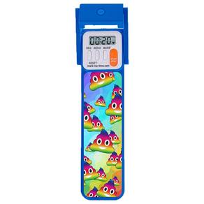 Marcador digital e luz de livro LED Mark-My-Time 3D Rainbow