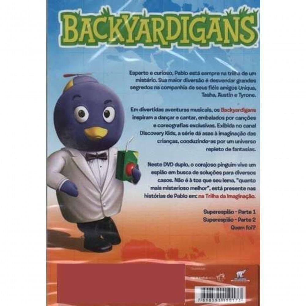 Dvd Backyardigans - Pablo Em - Na Trilha | Casas Bahia