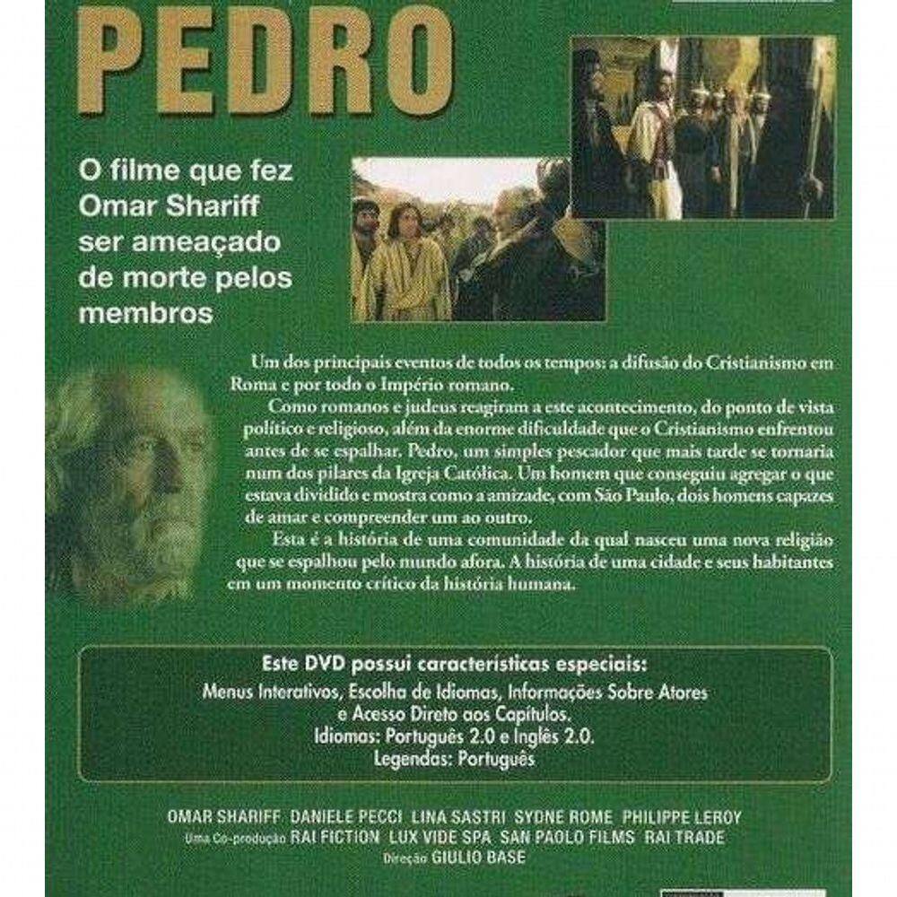 Dvd Pedro O Sacrifício De Um Homem Omar | Casas Bahia