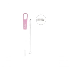 Kit 2 Escovas Para Canudo Rosa 9735