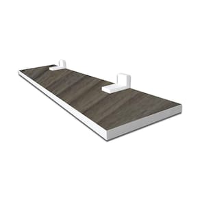 Prateleira Linha Furta-Cor Em Mdf Com Borda De Pvc Branca 20