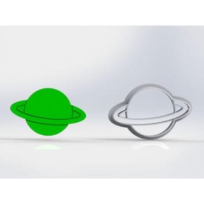 Cortador Planeta Mod 2 Tamanho 5 Cm