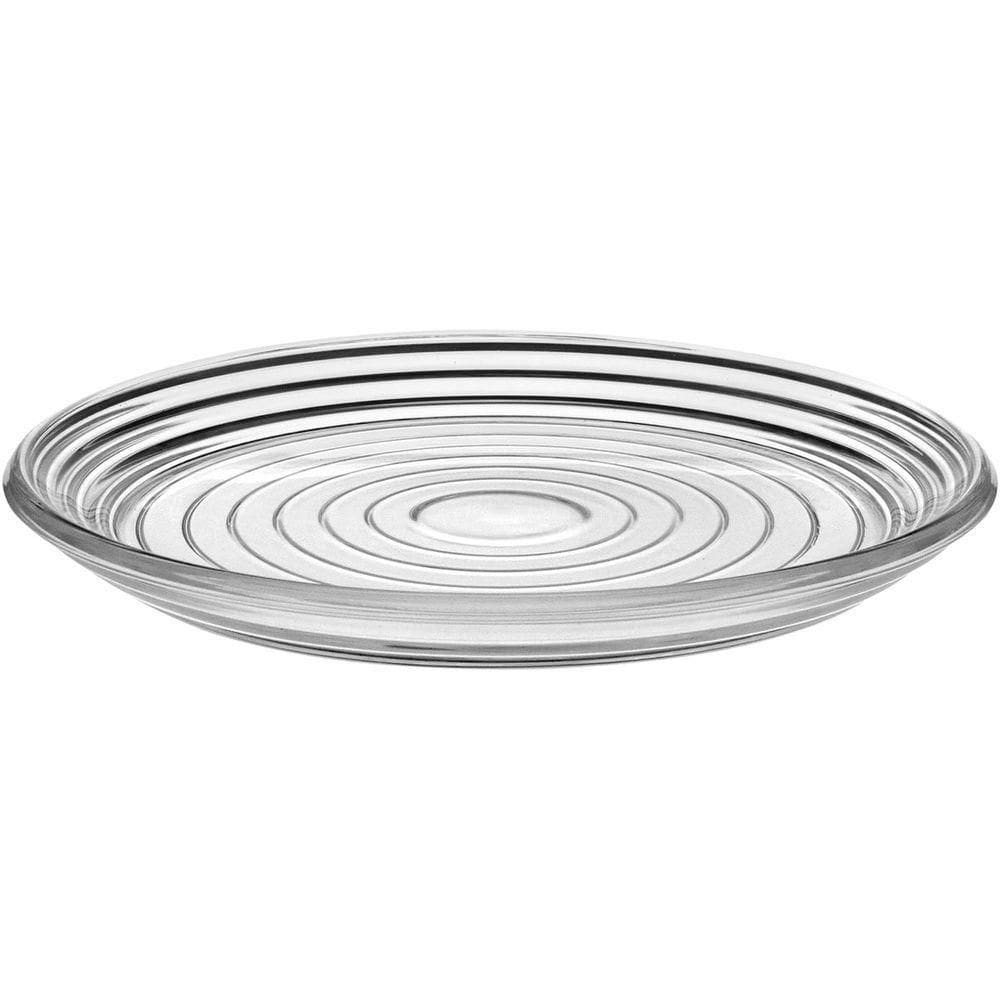 Pilar Centro Mesa 3X31X31Cm Vidro Transp