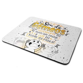 Mouse Pad Funny Signos - Sou de Gêmeos