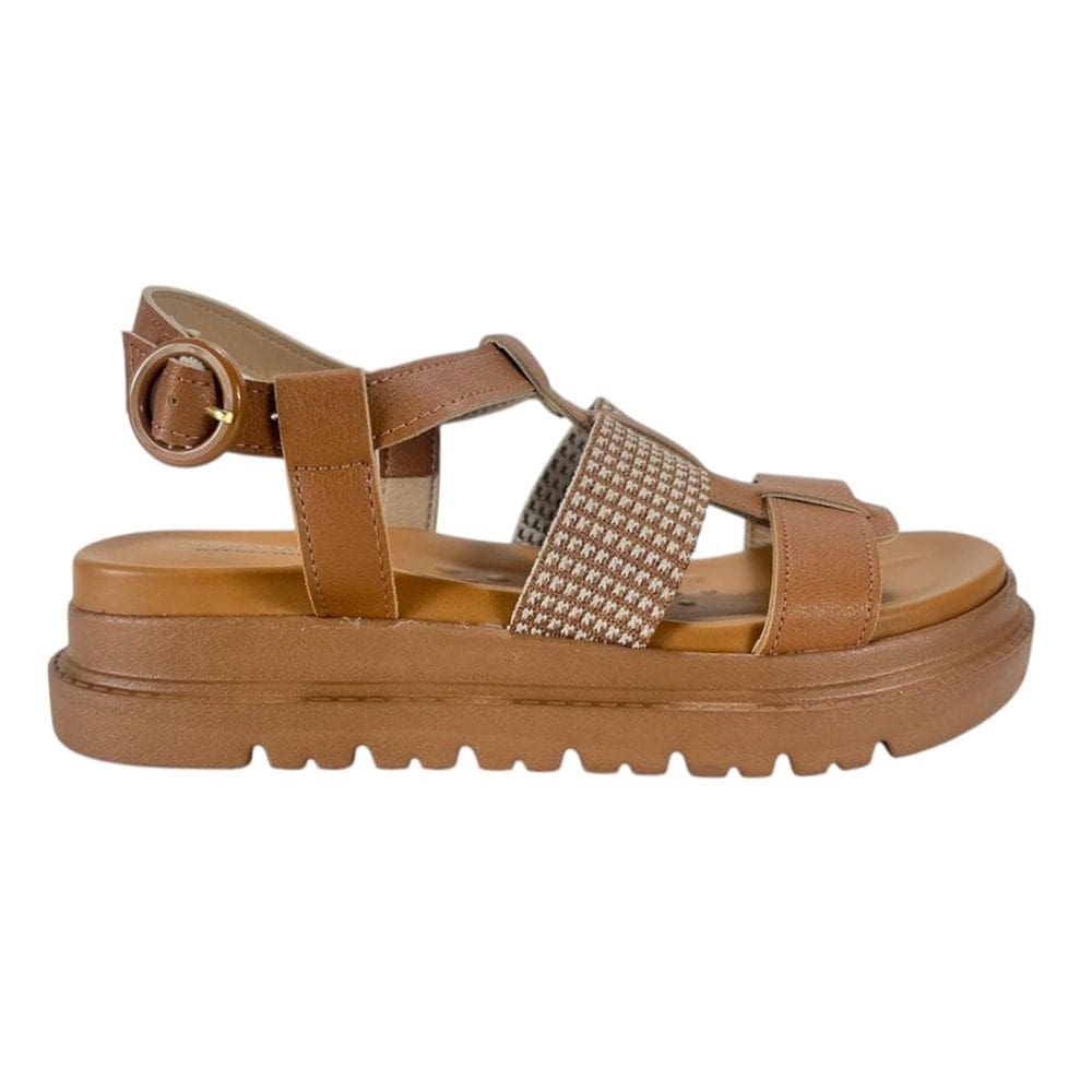 Sandália Feminino Papete Flatform Modare 7200101